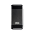 Black electronic device with 'Dixi' branding on a white background